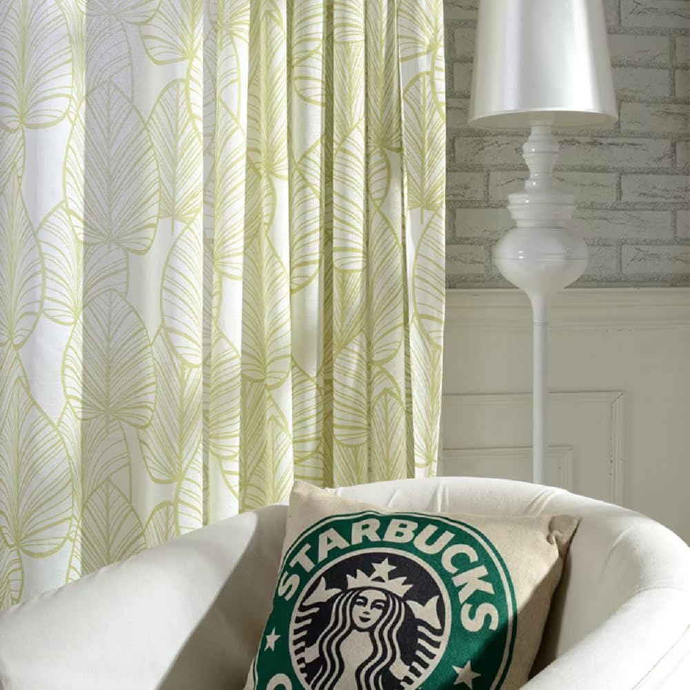 Simple European Style Semi Sheer Curtain Panel