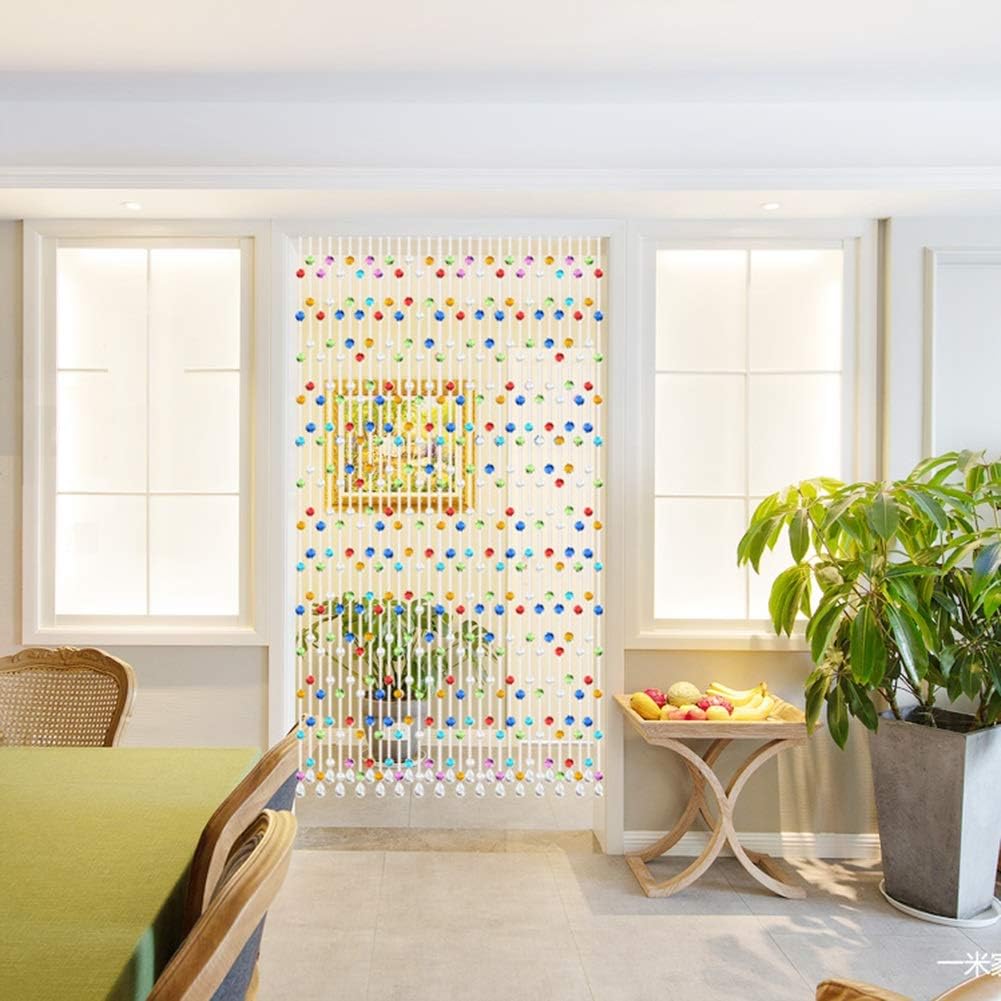 GDMING Crystal Beaded Curtain Door Divider