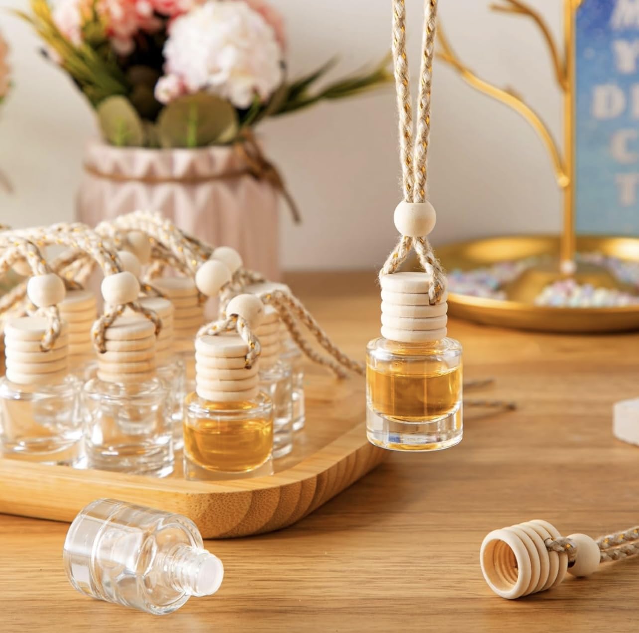 Frankincense Myrrh Car Diffuser - 8ml Glass