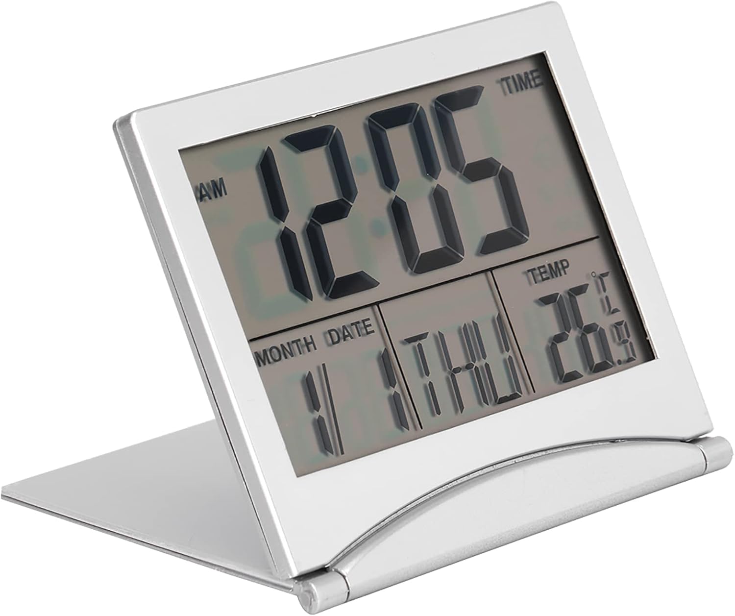 GLOGLOW Multifunctional LED Clock with Weather Monitoring
