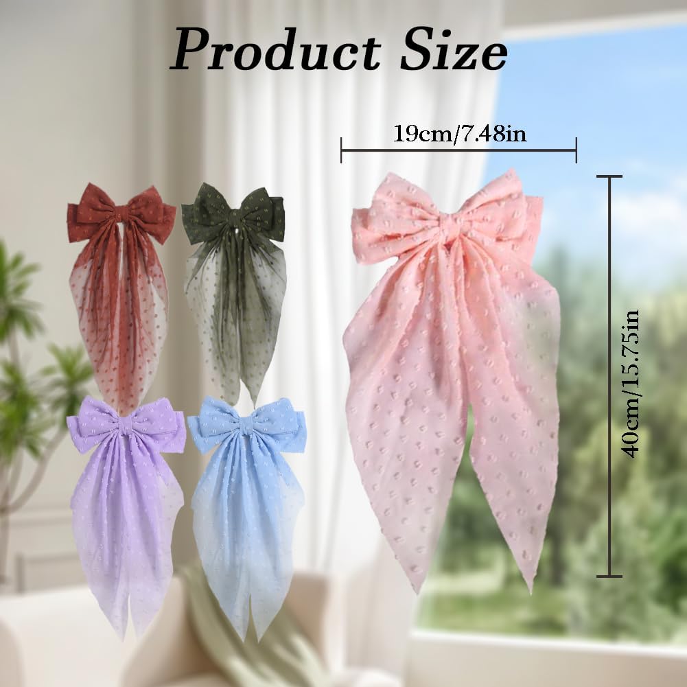 Pink Lace Bow Curtain Tiebacks 2Pcs