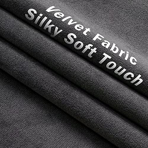 Victree Room Divider Curtain 9ft x 7ft Dark Grey