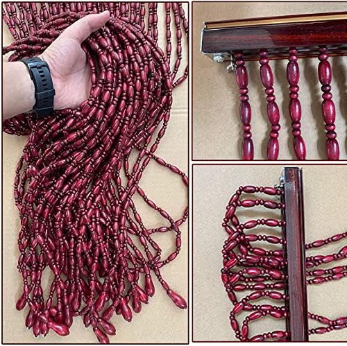 Bamboo Beaded Door Curtain for Home Dcor 1