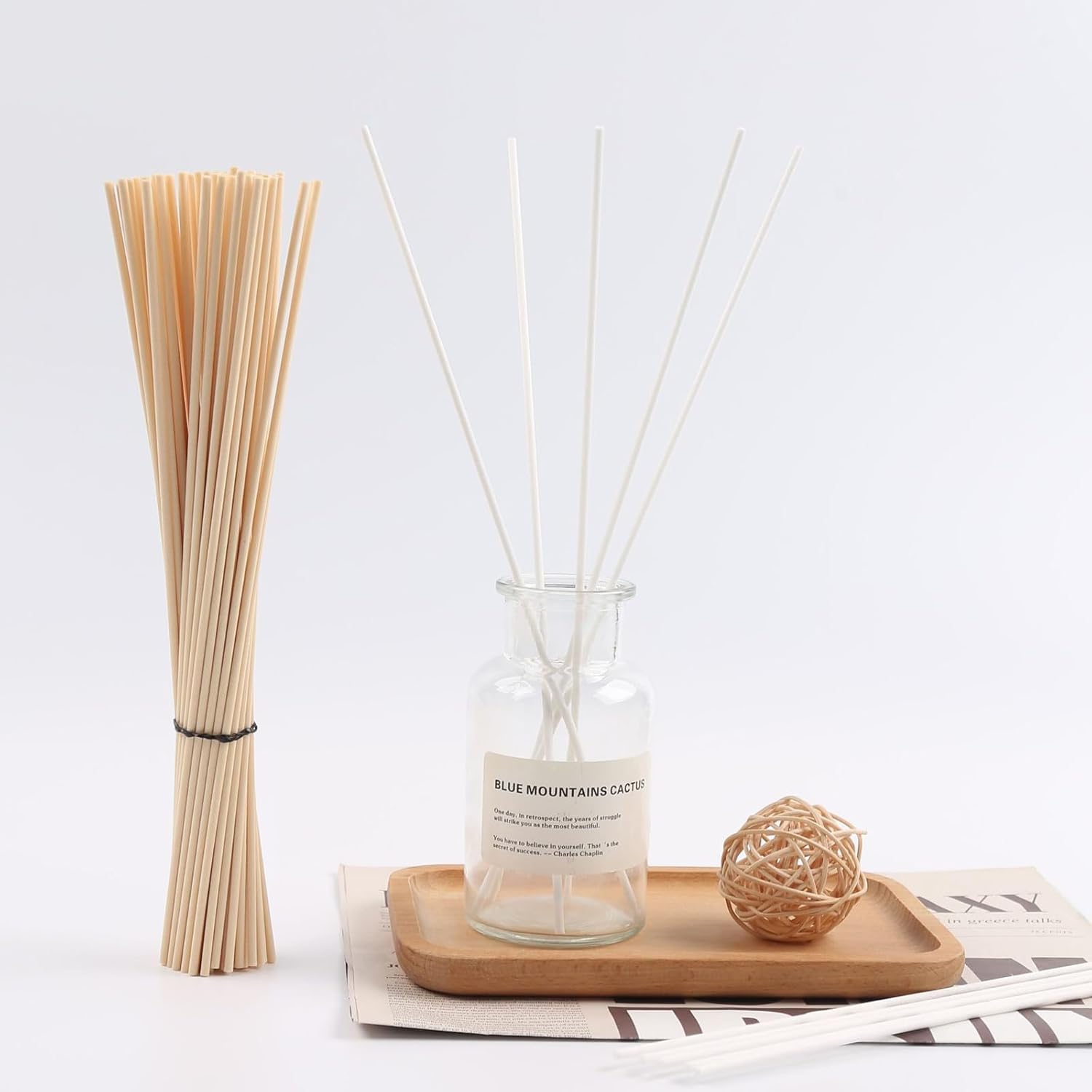 70PCS Reed Diffuser Sticks for Home Aroma