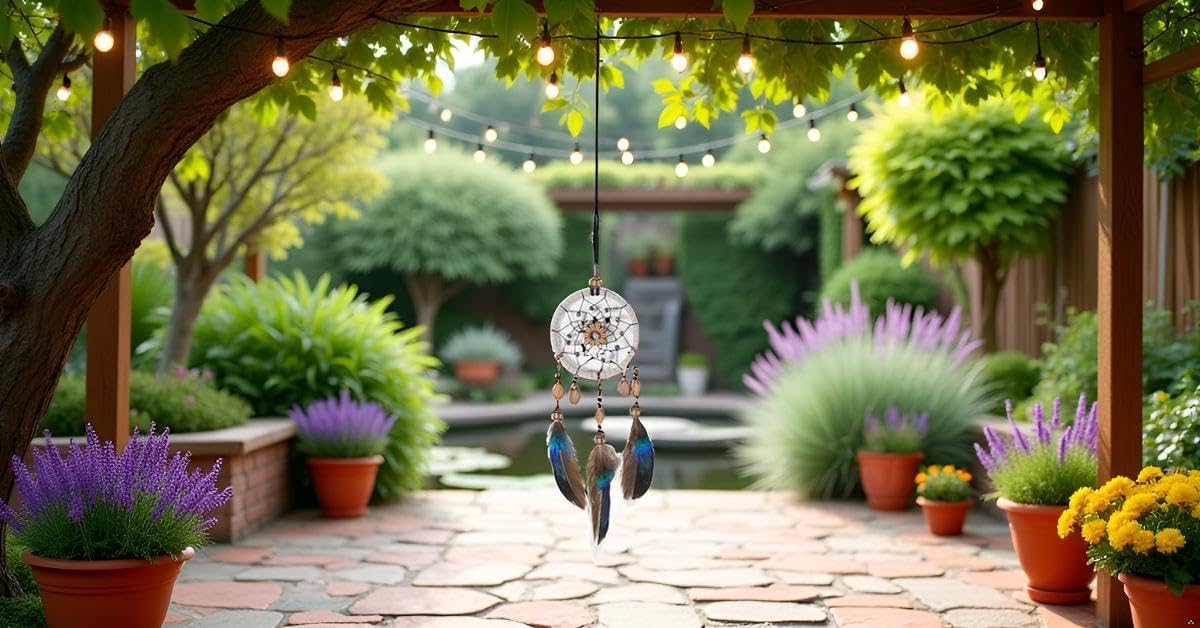 Galepromot Dream Catcher Feather Beads Hanging Ornament