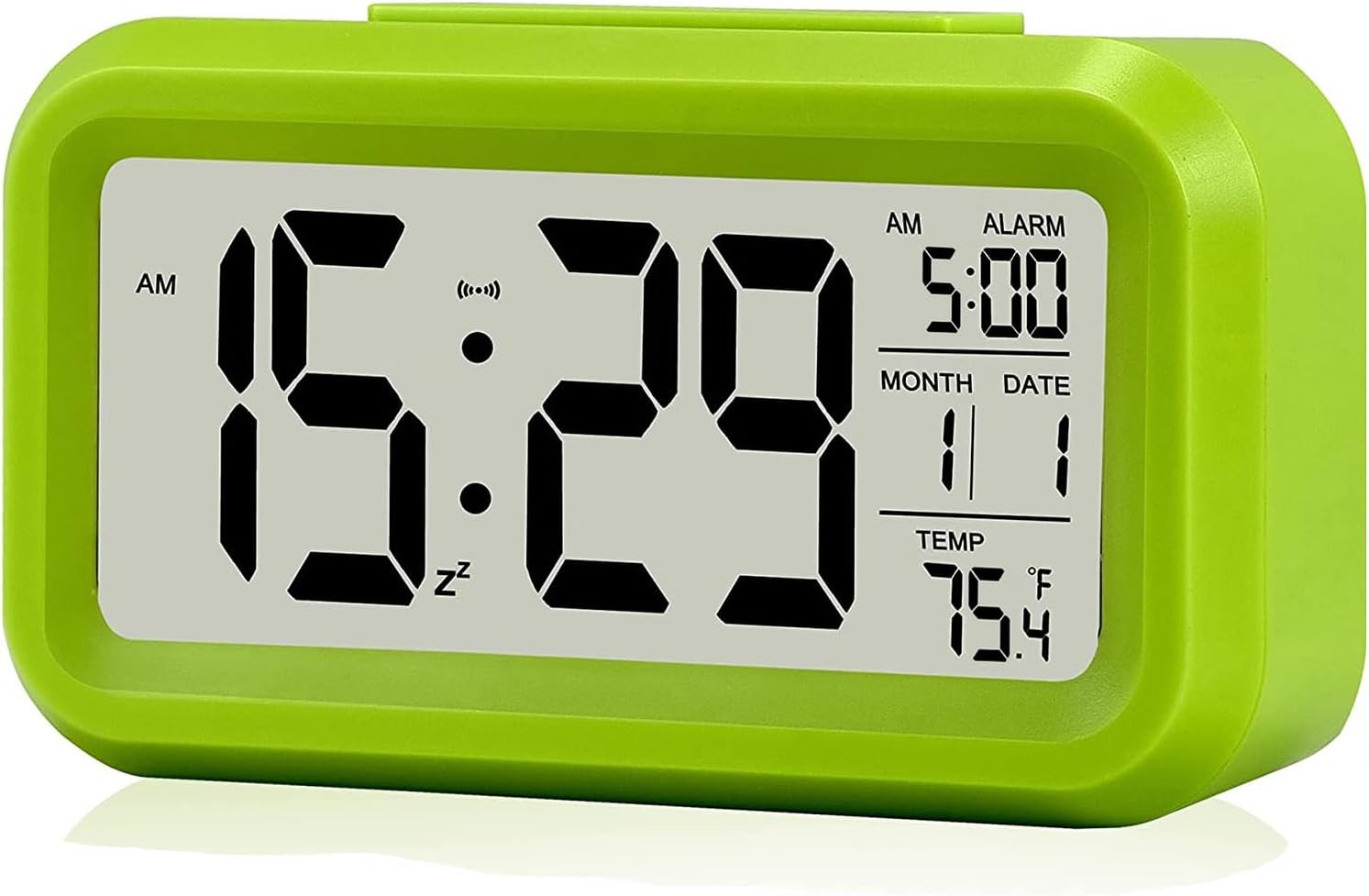 Digital Alarm Clock with LCD Display and Temperature