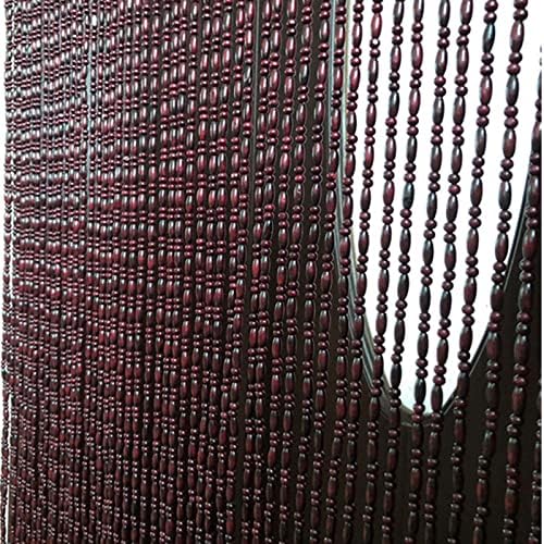 Wood Beaded Door Curtains for Bedroom and Entryway