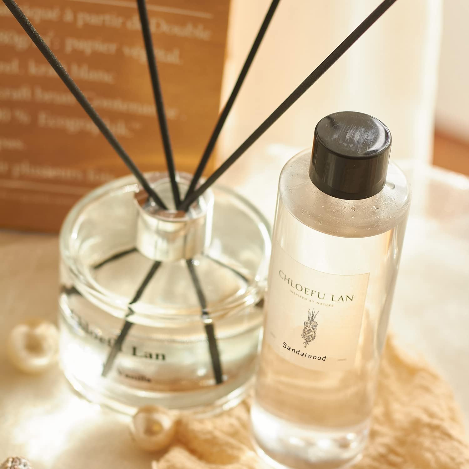 Chloefu LAN Sandalwood Scented Diffuser Oil 200ml