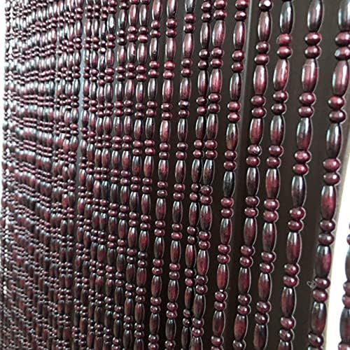 Wood Beaded Door Curtains for Bedroom and Entryway