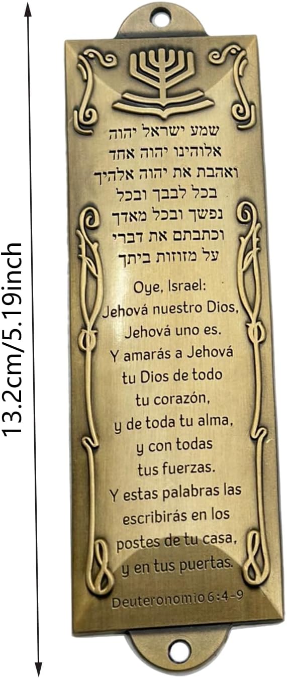 Spanish Style Mezuzah Case for Home Decor