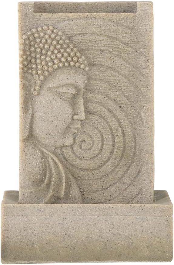 9x65x14 Indoor Buddha Water Fountain with LED Light