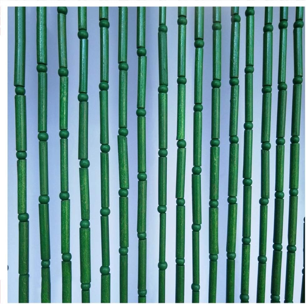 Beaded Curtain Natural Bamboo Room Divider Doorway Passage Decor