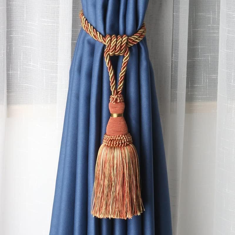 Tassel Tiebacks for Curtains - 2Pc Durable Holders
