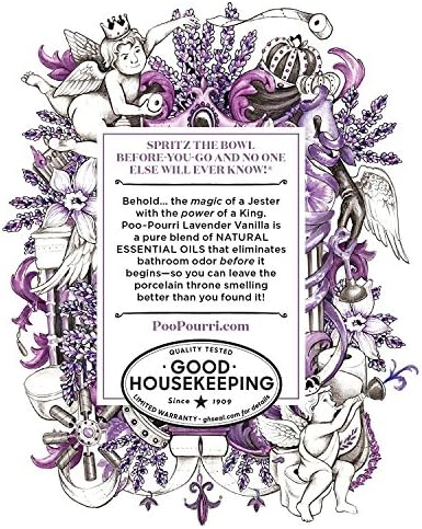 Poo-Pourri Lavender Vanilla Scent Odor Eliminator 14 oz 2-pack