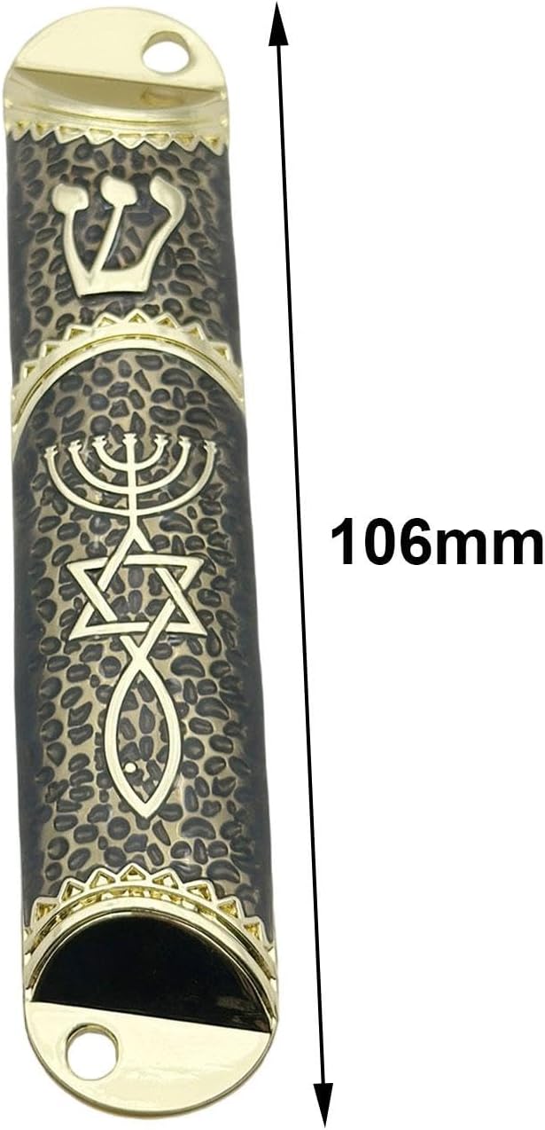 Stylish Mezuzah Case for Home Blessings and Protection Black 106cm