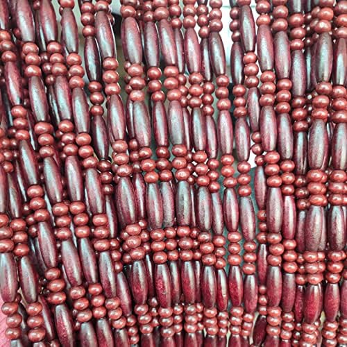 Natural Wooden Beaded Door Curtain for Home