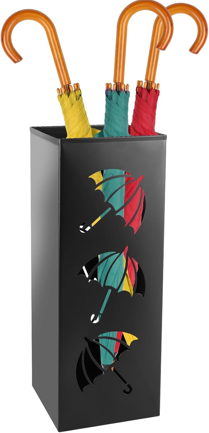 Premium Metal Umbrella Stand with Hollow Design