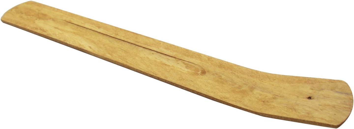 TRENDBOX 20pcs Plain Wood Incense Holder Burner Ash Catcher