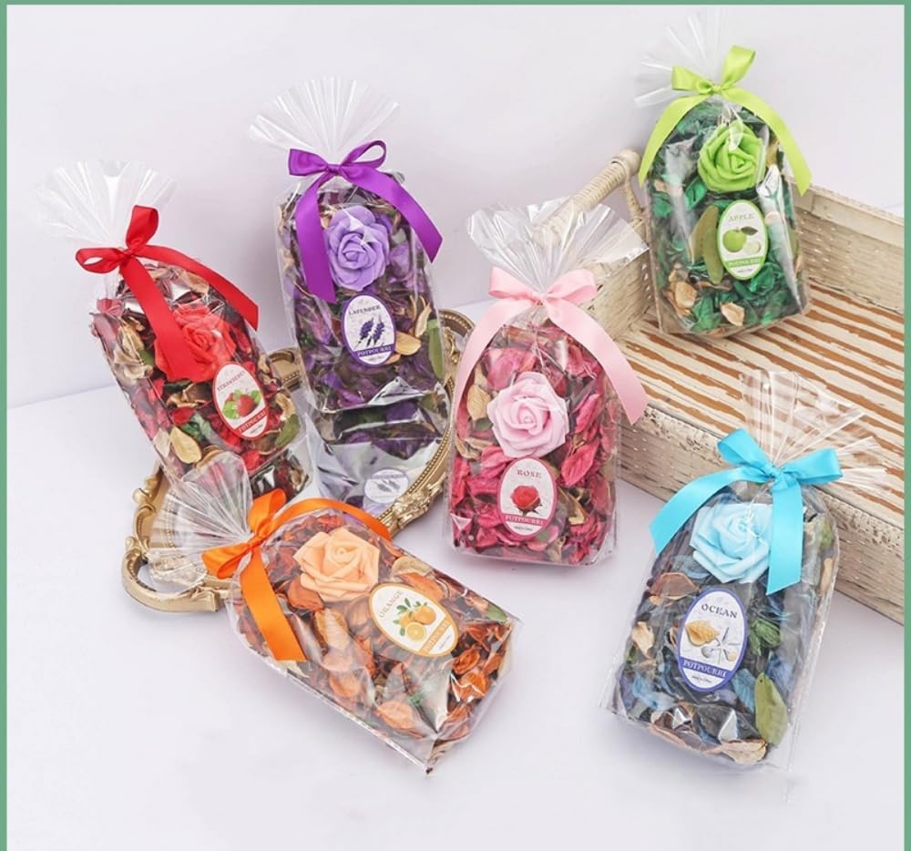 BOTIDE Potpourri Bags with Petals 2 Bags10oz Royal Ocean