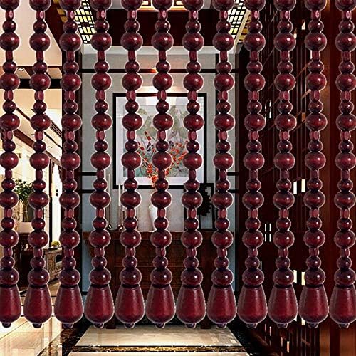 Wooden Beads Curtain Panel Door Divider