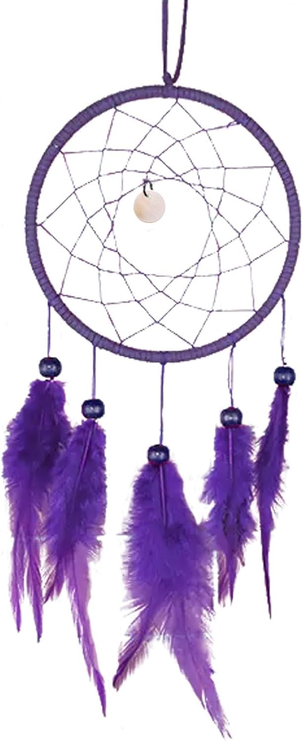 PATIKIL DIY Dream Catcher Kit Purple Style 3