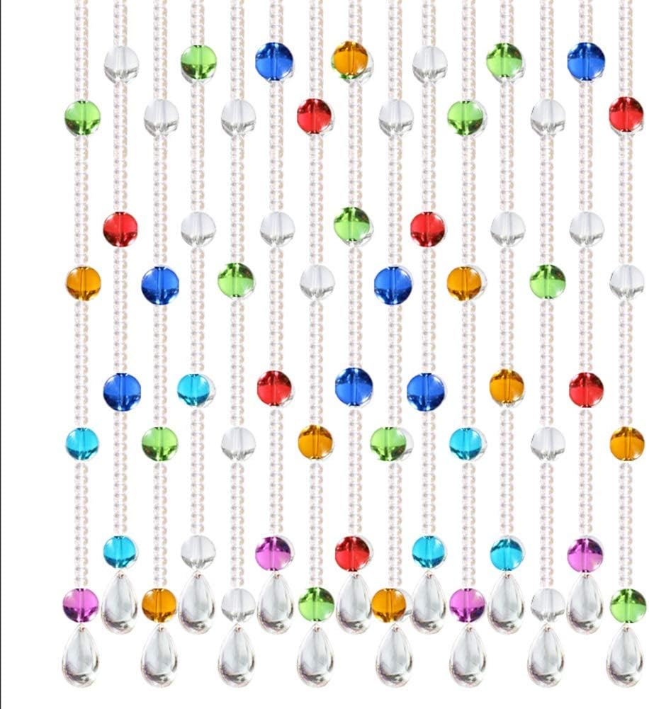GDMING Crystal Beaded Curtain Door Divider