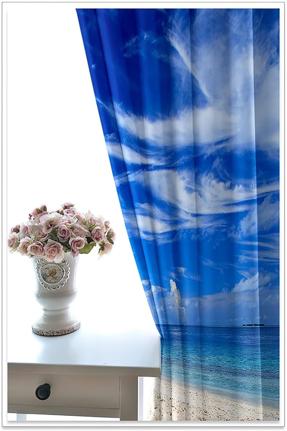 Homxi Blackout Curtains 2 Pack 40W x 63H In