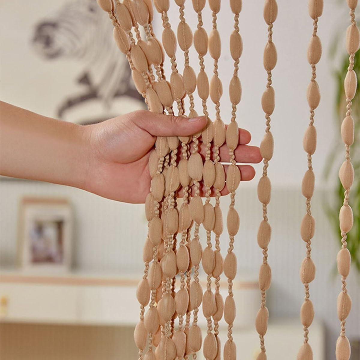 Crystal Glass Bead Curtain for Doorway and Room Divider