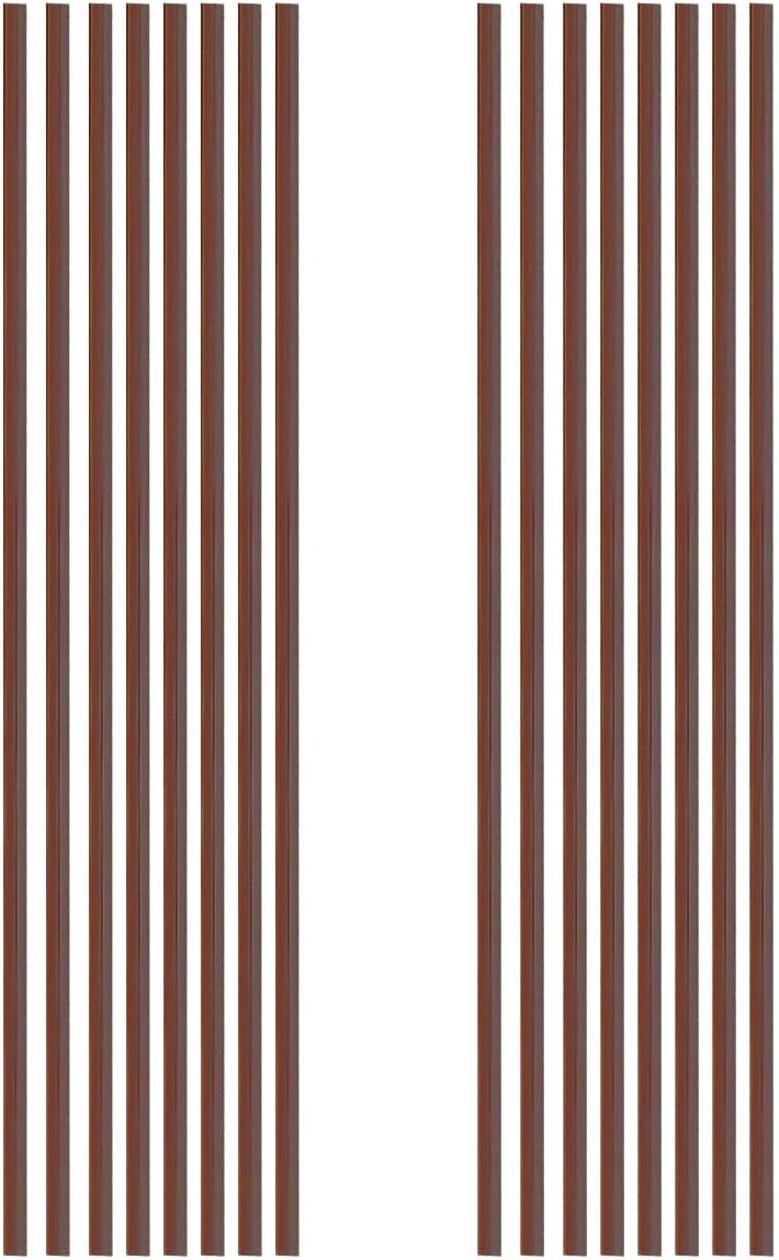 MysticHome 16PCS Natural Reed Diffuser Sticks - Strong Scent for Large Rooms Bathroom Bedroom