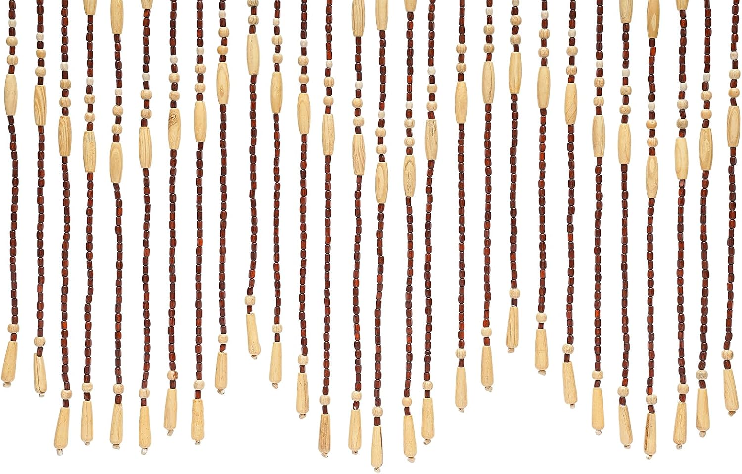 Wooden Bead Curtain Divider for Home Decor