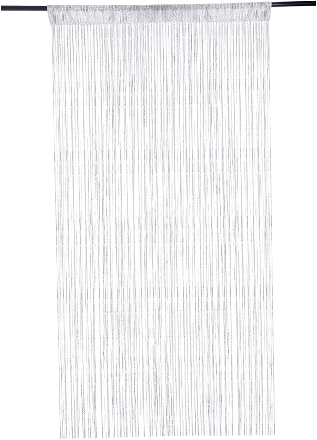 Shiny Beaded Curtain for Doorway and Window Decor