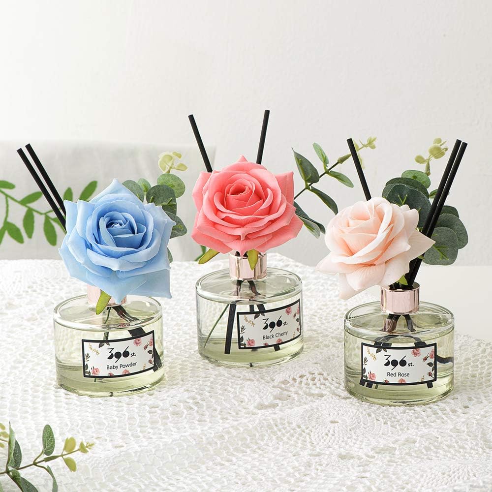 396 St Rose Flower Reed Diffuser Set 200ml
