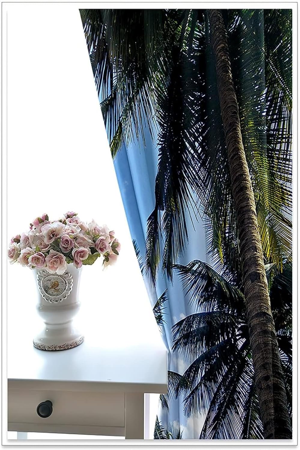 Homxi 2 Panel Blackout Curtains Set for Bedroom