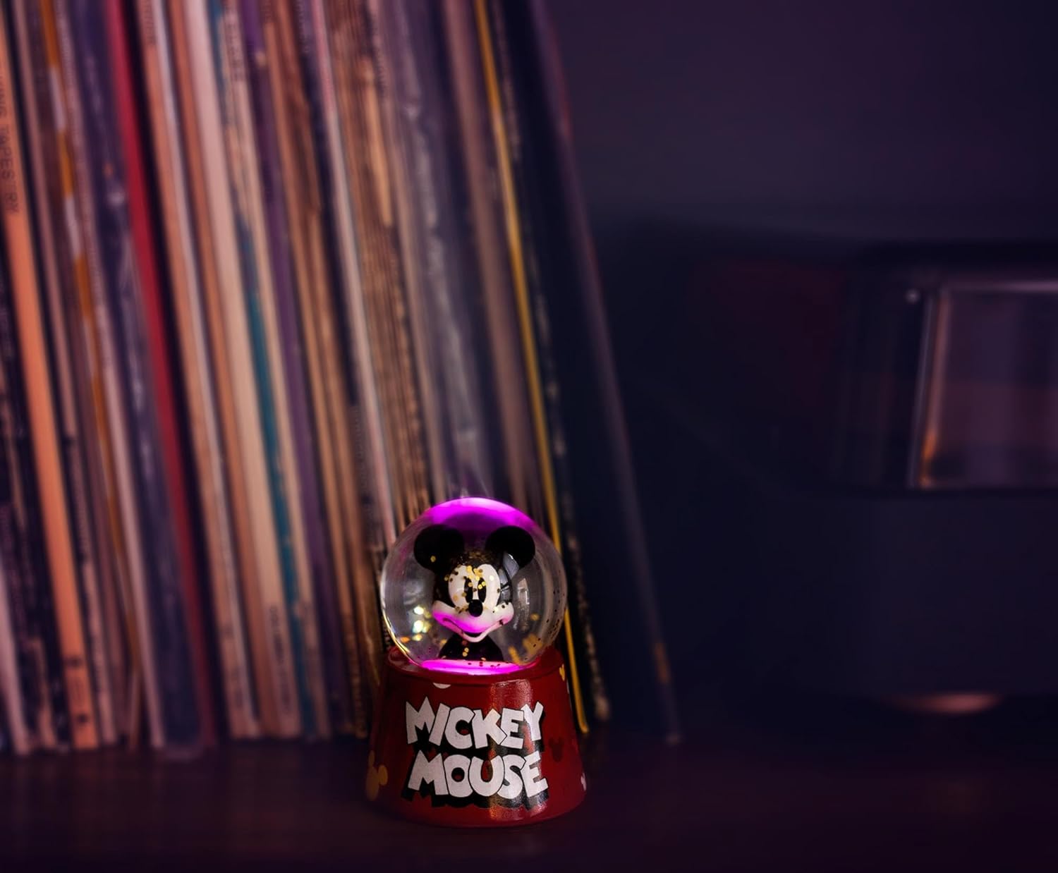 Disney Mickey Mouse Light-Up Snow Globe 275 Inches Tall