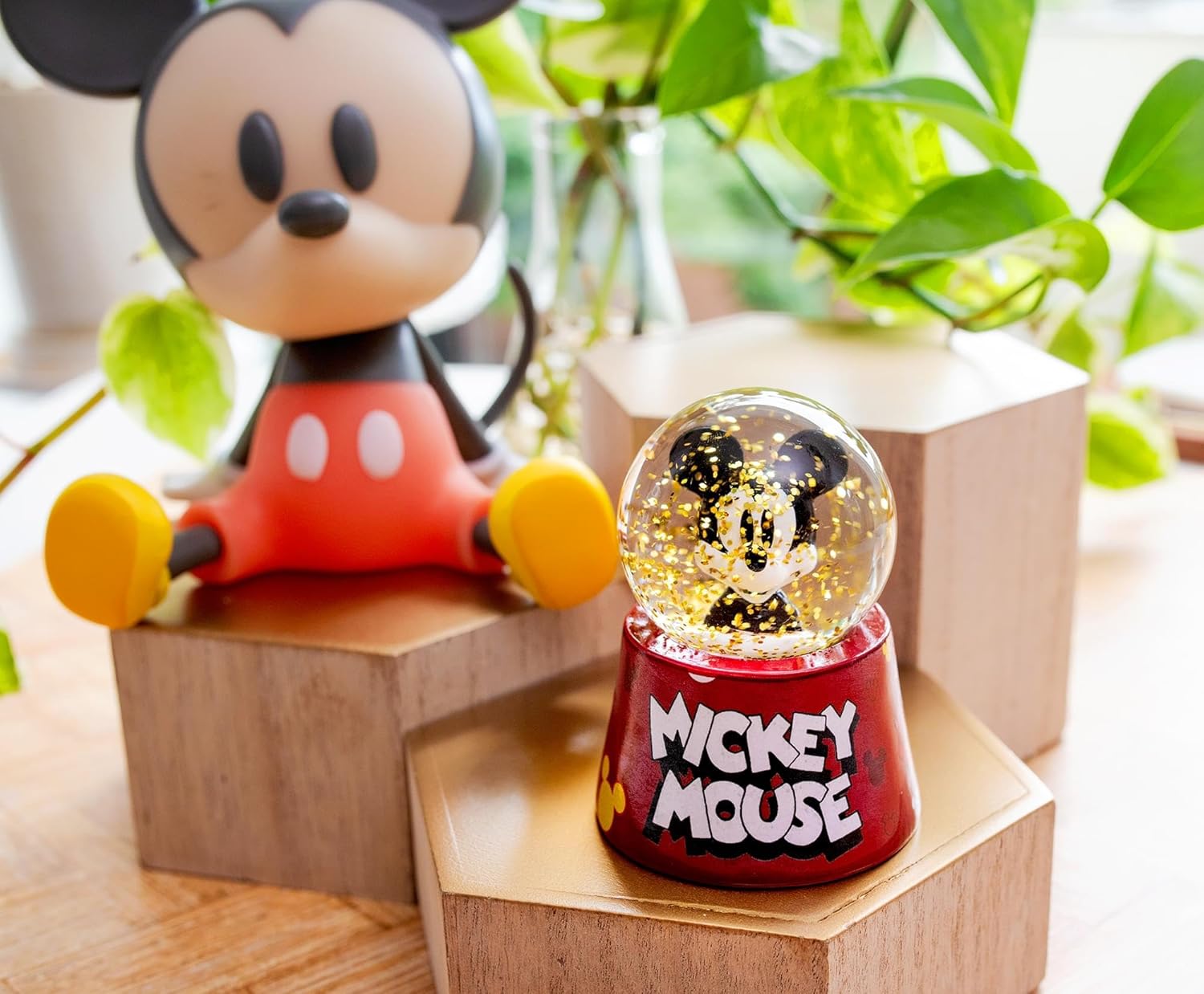 Disney Mickey Mouse Light-Up Snow Globe 275 Inches Tall