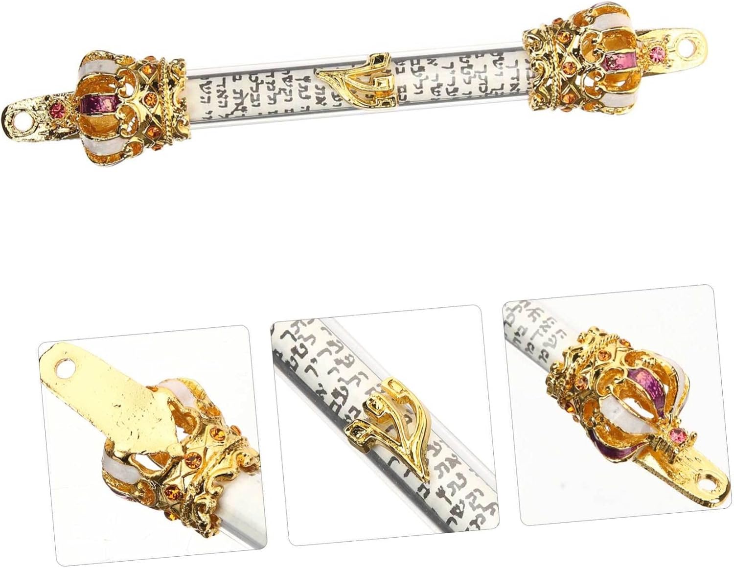 Veemoon Metal Mezuzah for Home Door Jewish Decor