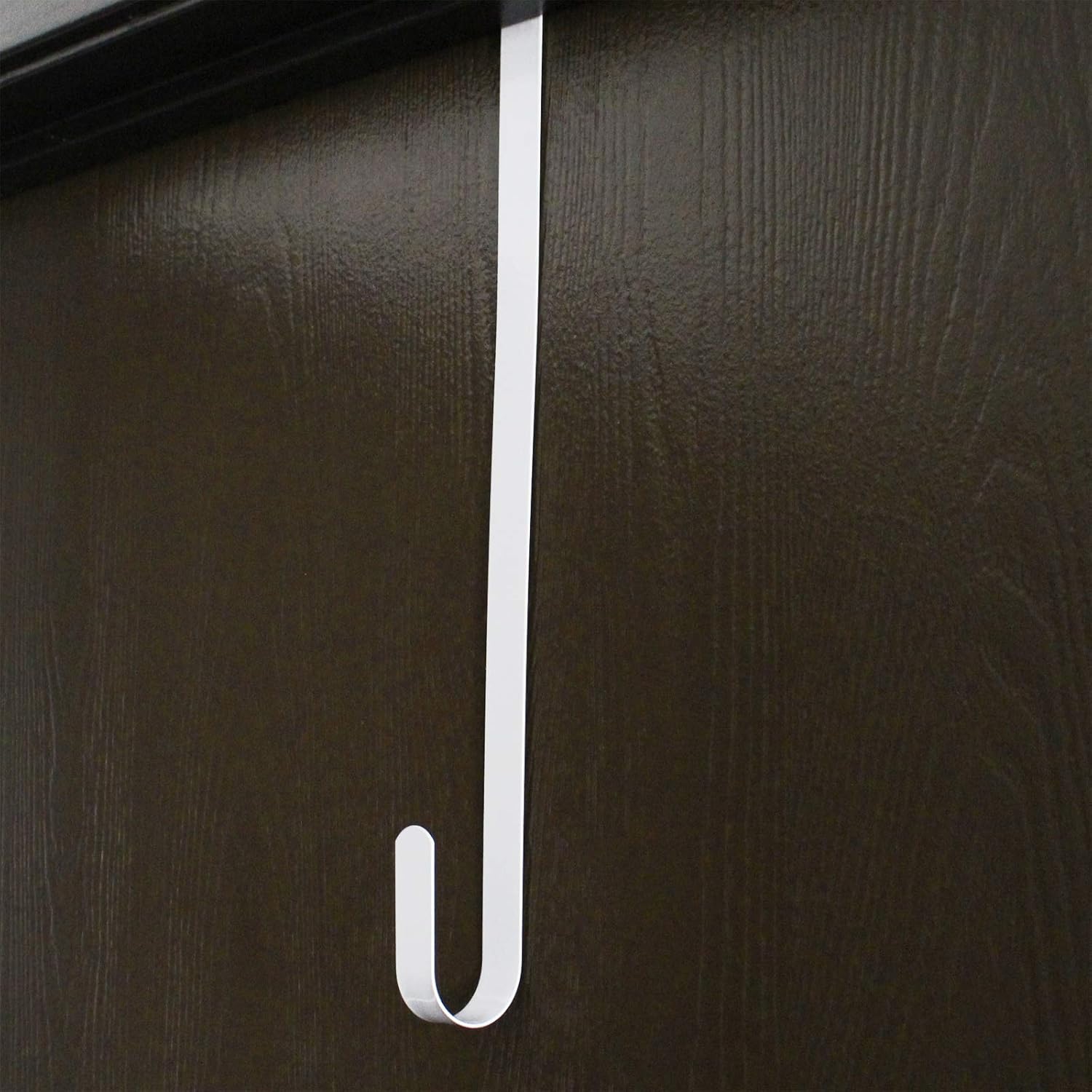 AnapoliZ 15 Inch White Wreath Door Hanger