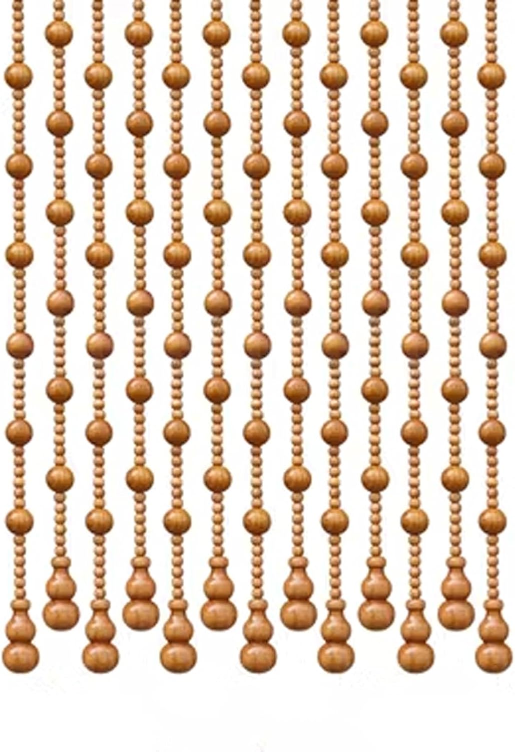 NESLAY Wooden Beaded Curtains for Room Dividers