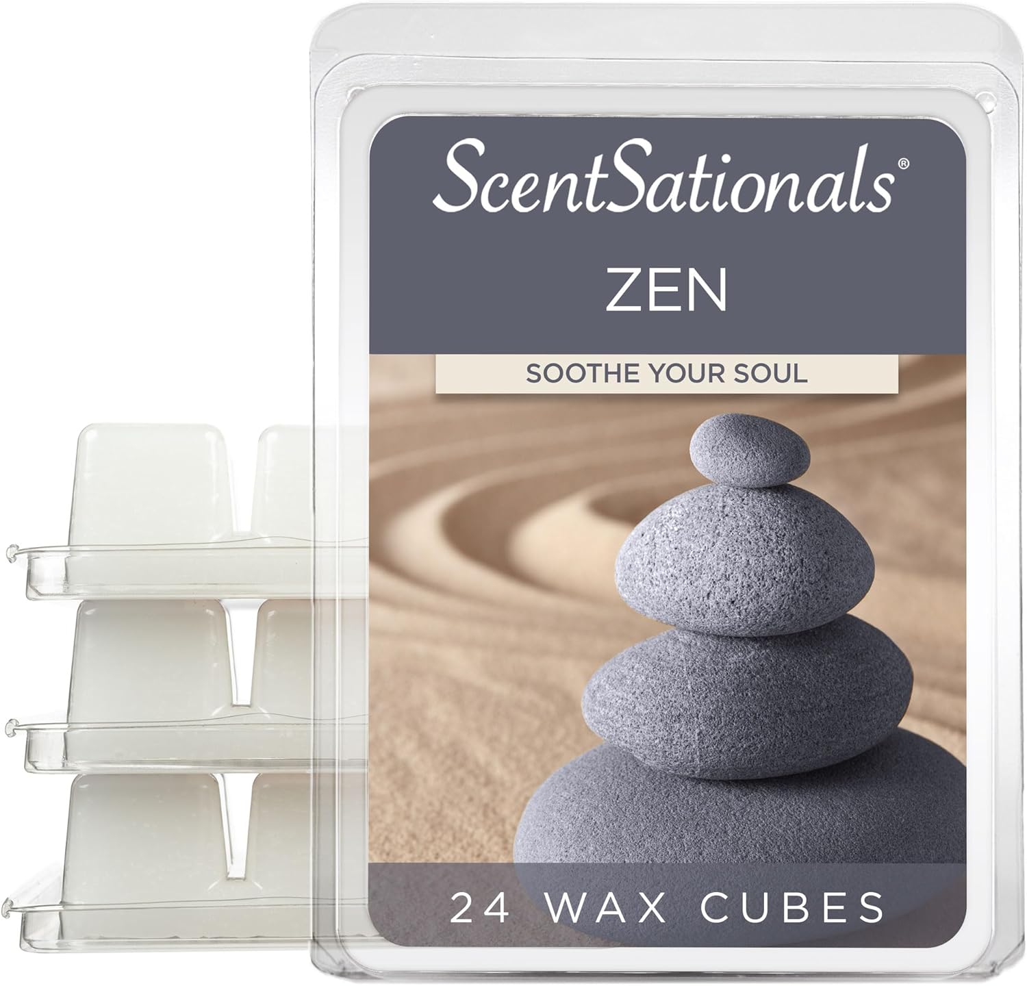 Scentsationals Wax Melts - Zen Fragrance 24 Cubes