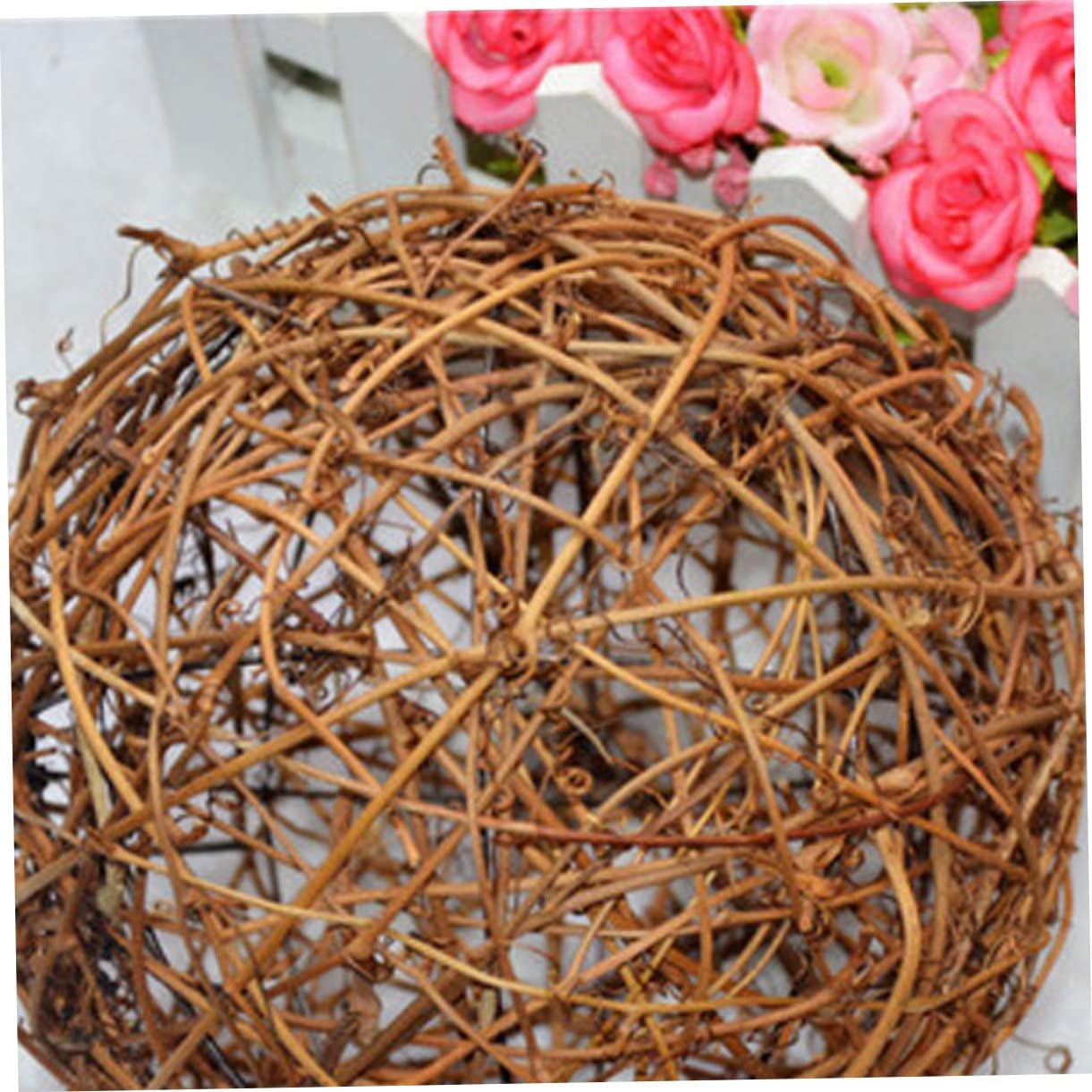 10pcs Hand Knitting Rattan Balls Holiday Decor