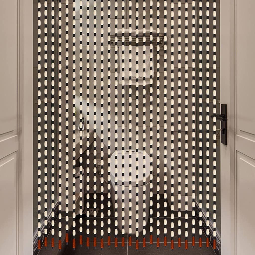 27 Strands Wood Beaded Curtain Door Divider 90x175cm