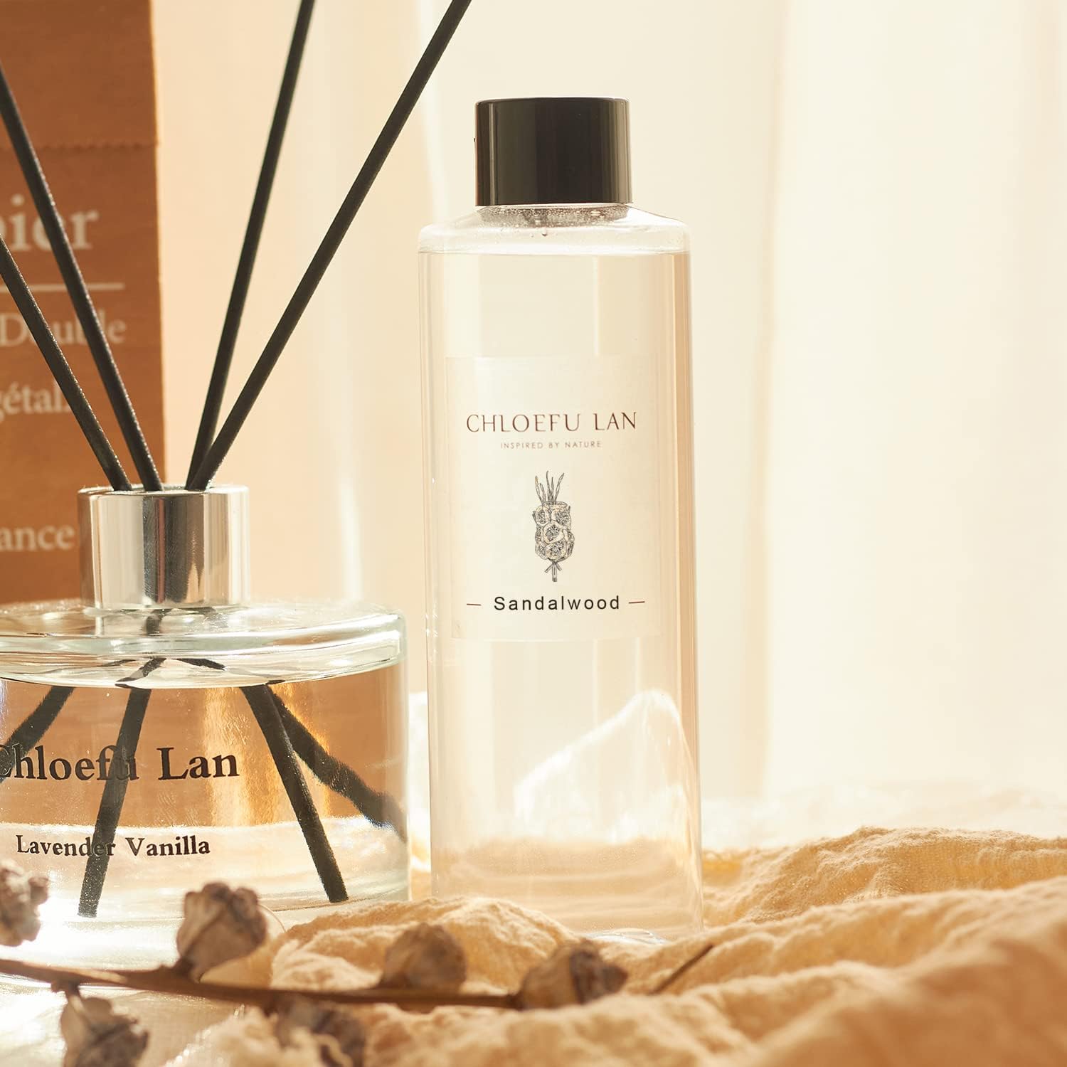 Chloefu LAN Sandalwood Scented Diffuser Oil 200ml