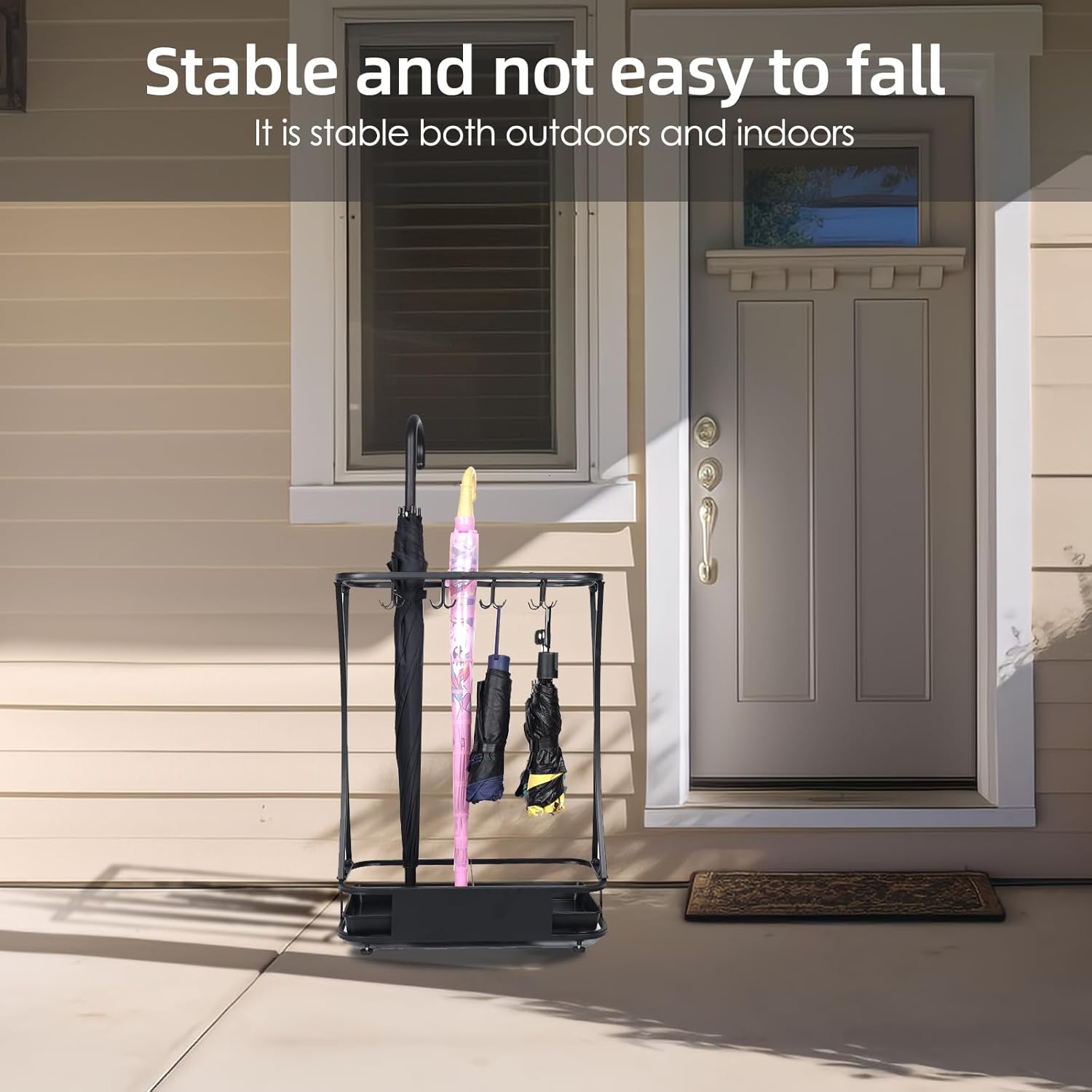 AetherWings Umbrella Stand Rack with 15 Slots Holder