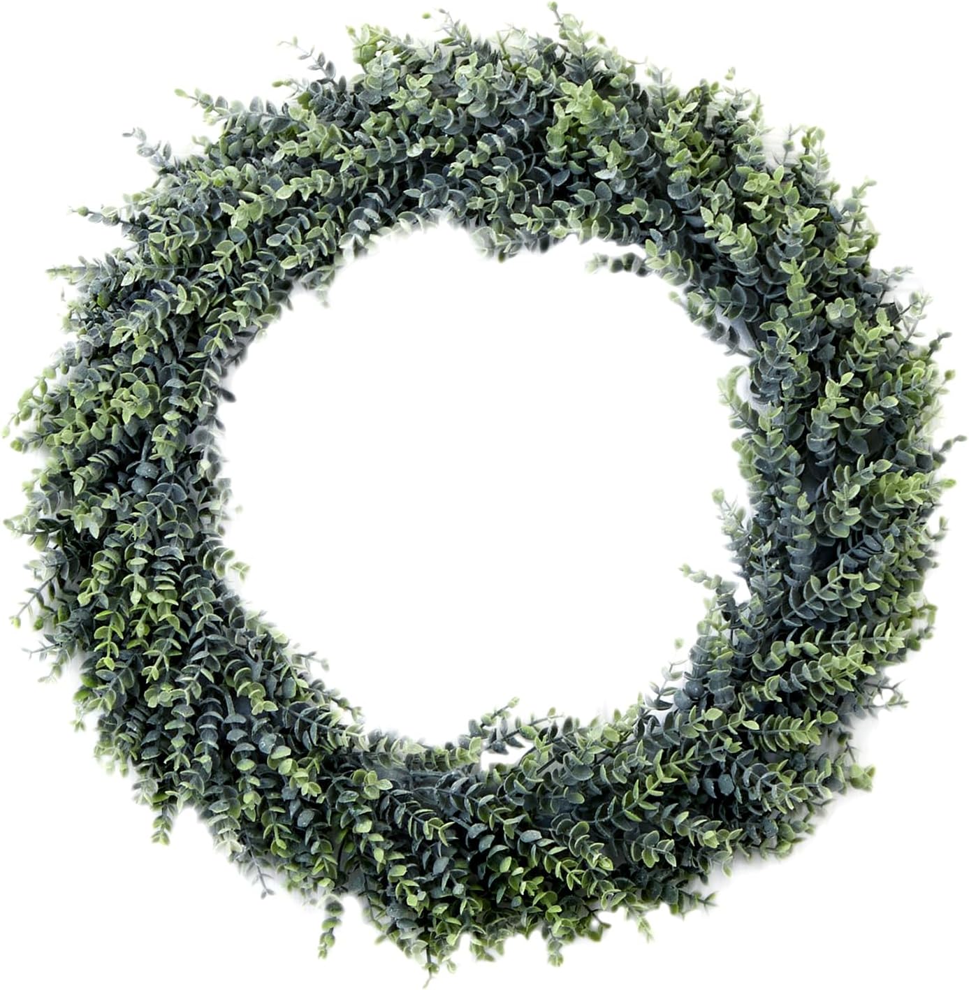 Nearly Natural 20in Artificial Eucalyptus Wreath