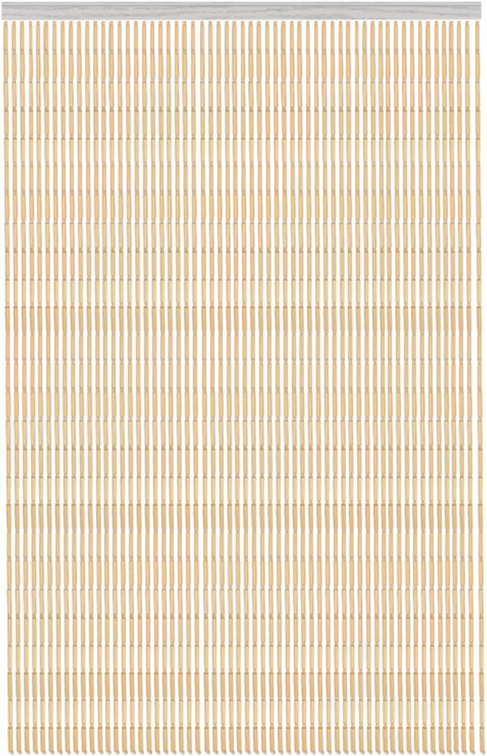 CHUNJIMAN Bamboo Beaded Door Curtain Panel Screen Decorative Divider