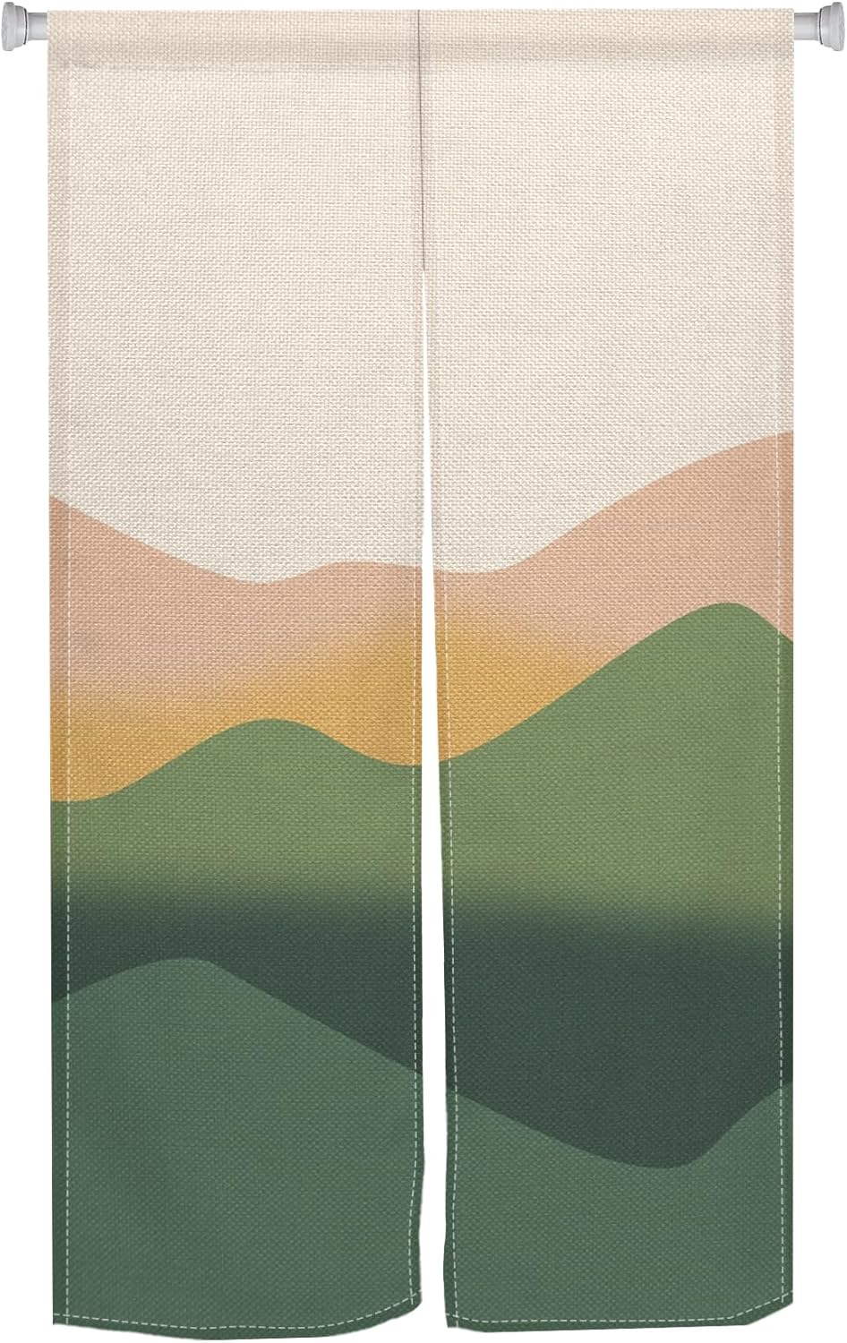 Japanese Noren Door Curtain 335x709 Inch Privacy Divider Decor