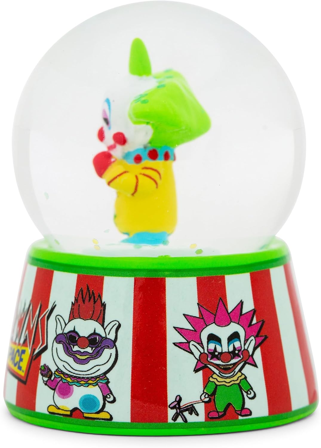Killer Klowns from Outer Space Snow Globe Miniature 3 Inches