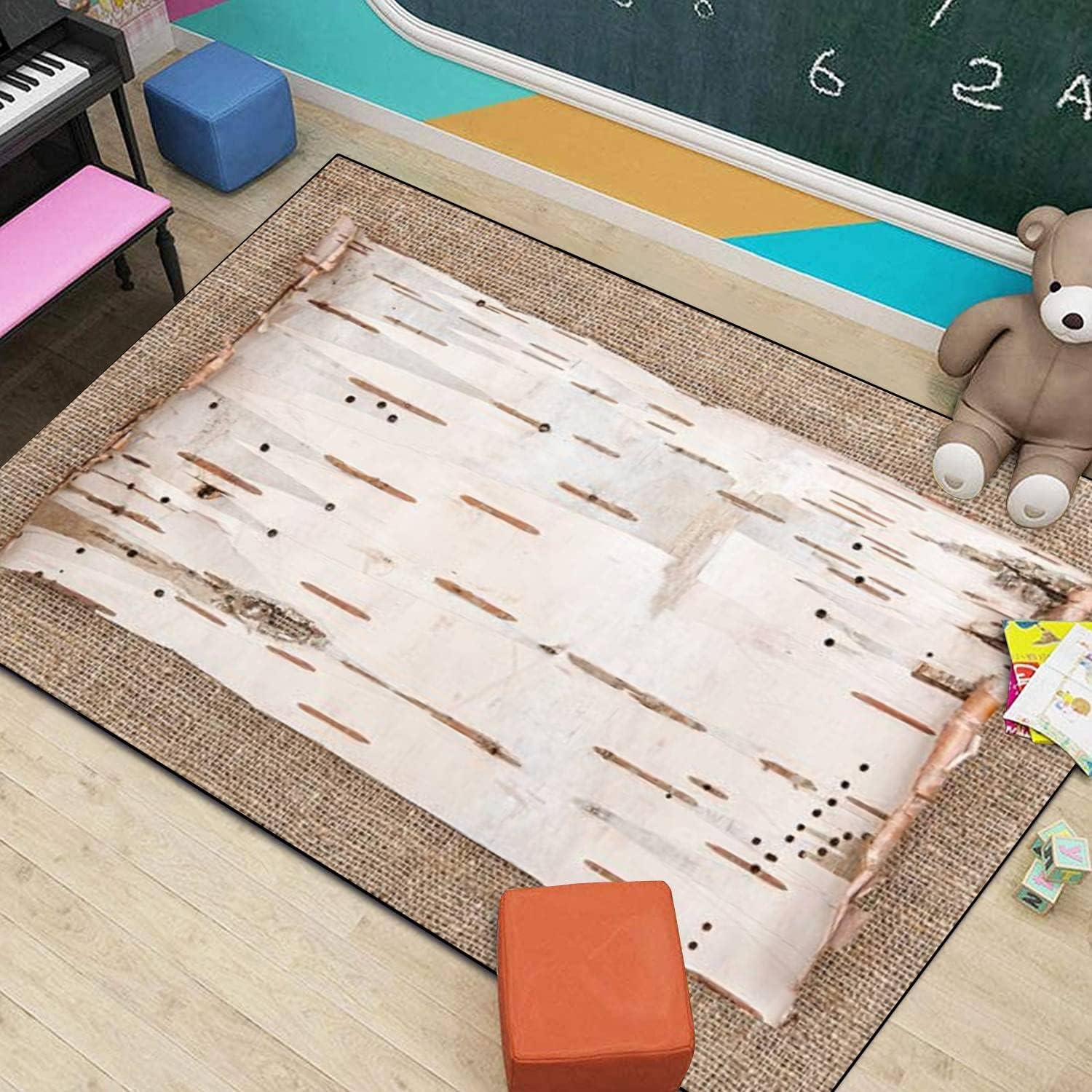 Modern 3D Print Area Rug for Living Room and Home Decor