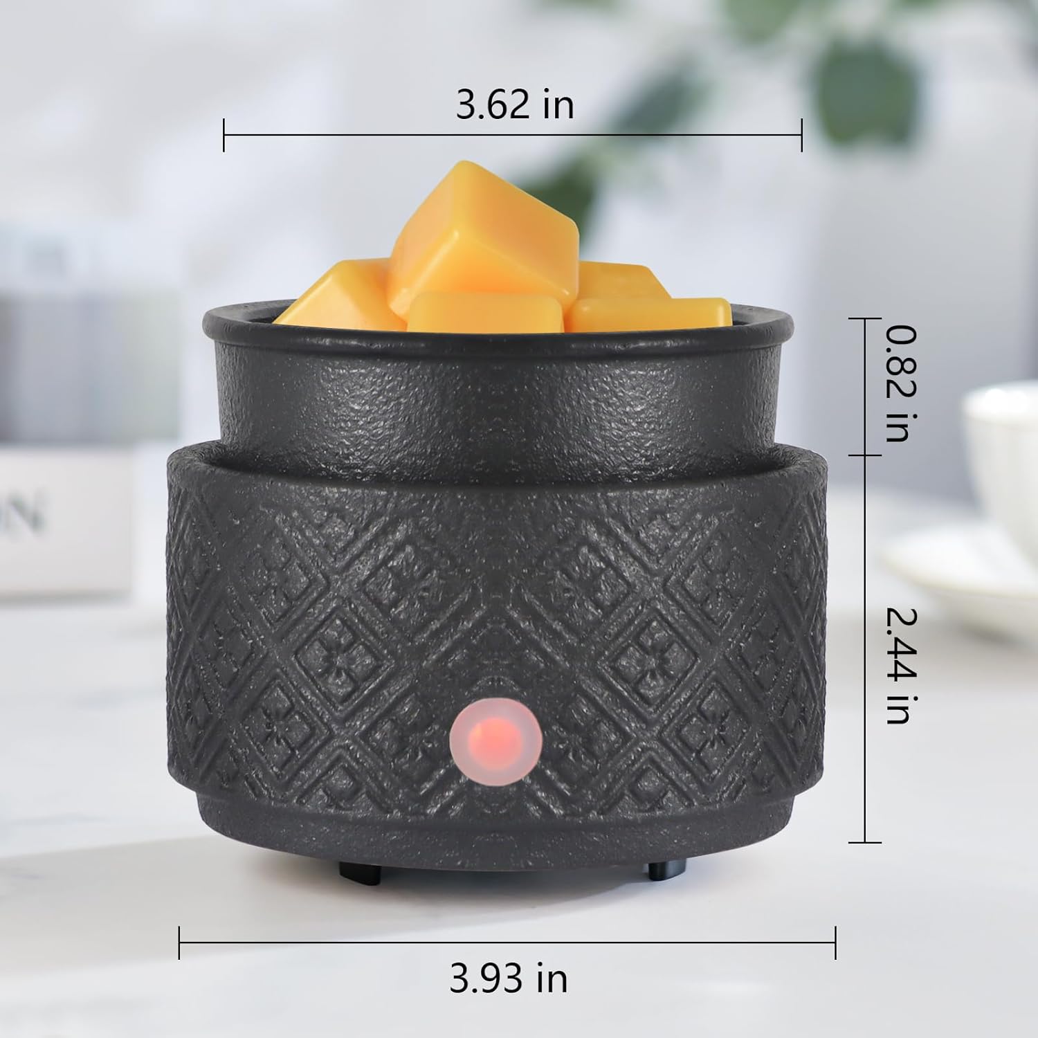 mocosa 3-in-1 Ceramic Wax Warmer with LED Light