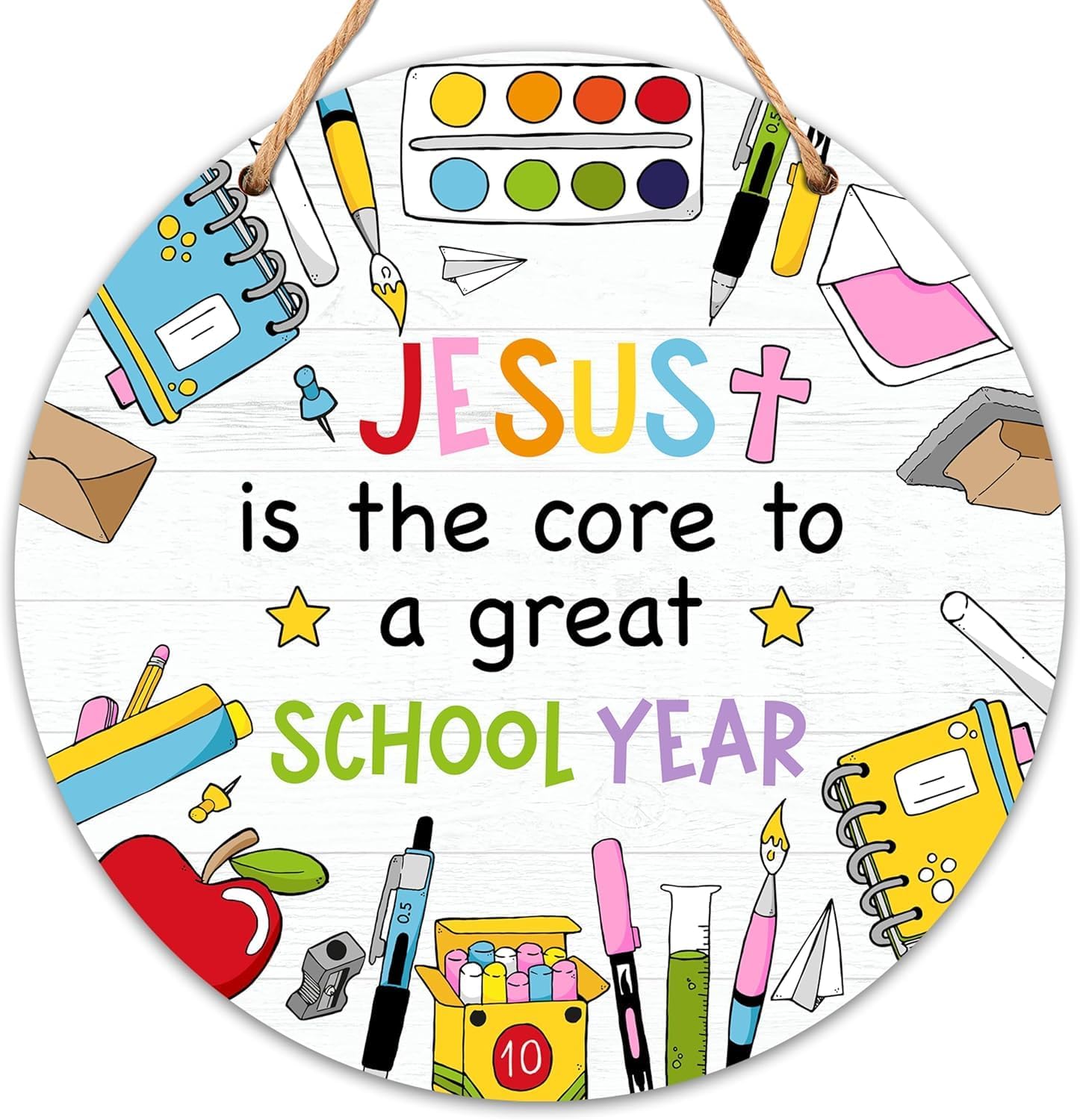 ONNOA 12x12 Wood Welcome Sign for Front Door Decor